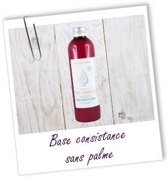 Tensioactif Base Consistance sans palme .